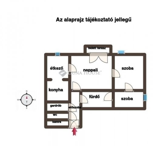 Eladó téglalakás, Budapesten, XIX. kerületben 59.4 M Ft