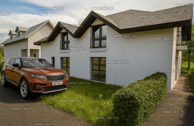 Eladó ikerház, Pomázon 89.9 M Ft, 4+1 szobás