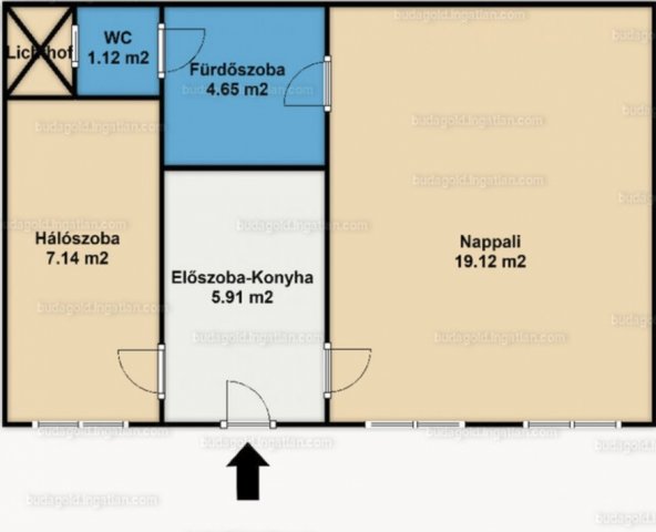 Eladó téglalakás, V. kerületben, Bihari János utcában