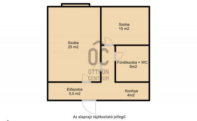 Eladó panellakás, Dunaújvárosban 34.9 M Ft, 2 szobás