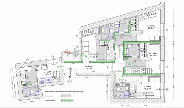 Eladó téglalakás, Budapesten, VII. kerületben 45.9 M Ft