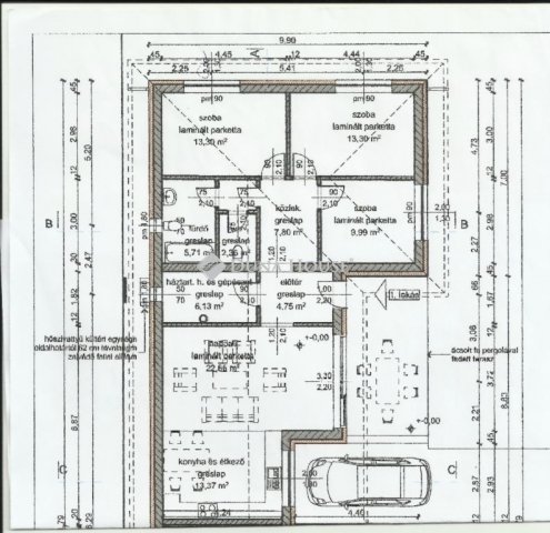 Eladó ikerház, Sülysápon 94 M Ft, 4 szobás