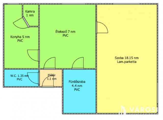 Eladó panellakás, Salgótarjánban 13.9 M Ft, 1 szobás