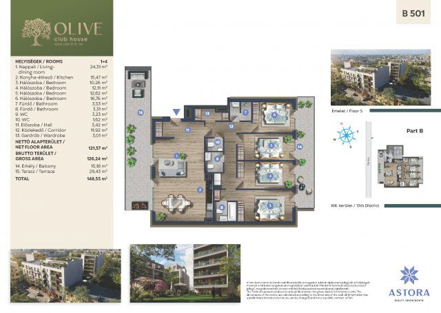 Eladó téglalakás, XIII. kerületben, Szent László úton