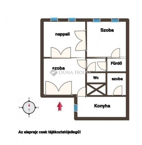 Eladó téglalakás, Budapesten, VIII. kerületben 84.9 M Ft