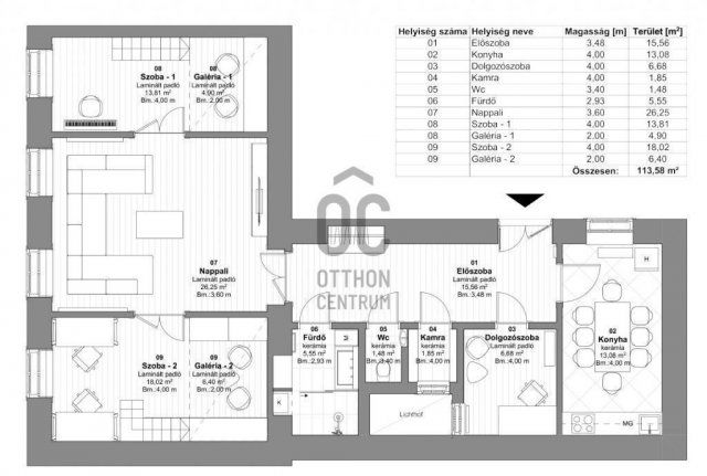 Eladó téglalakás, Budapesten, VIII. kerületben 149.9 M Ft