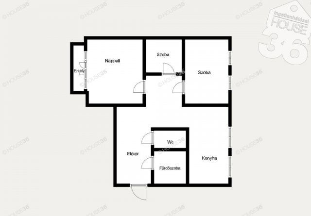 Eladó panellakás, Kecskeméten 51.5 M Ft, 3 szobás