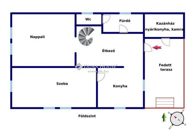 Eladó családi ház, Kecskeméten 74.9 M Ft, 4 szobás