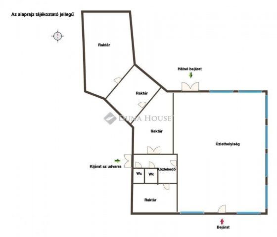 Eladó üzlethelyiség, Hódmezővásárhelyen 44 M Ft