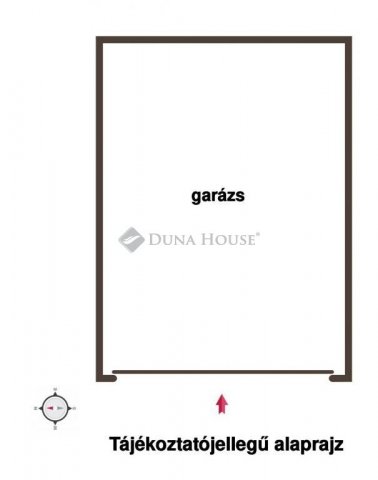 Eladó garázs, Hajdúböszörményen 12.5 M Ft