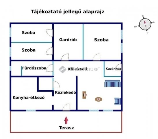Eladó családi ház, Pilisen 54.9 M Ft, 4 szobás