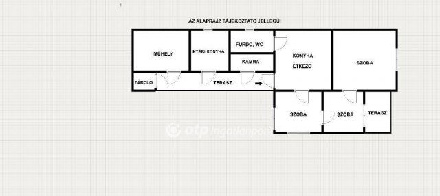 Eladó családi ház, Tápiógyörgyén 16 M Ft, 3 szobás