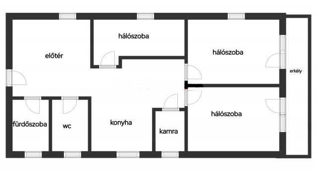 Eladó nyaraló, Balatonkeresztúron 87 M Ft, 7+1 szobás