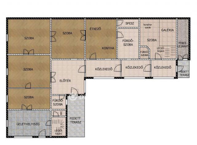 Eladó családi ház, Csongrádon 75 M Ft, 6 szobás