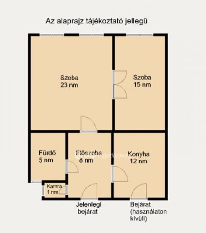 Eladó téglalakás, Budapesten, VIII. kerületben 63 M Ft, 2 szobás
