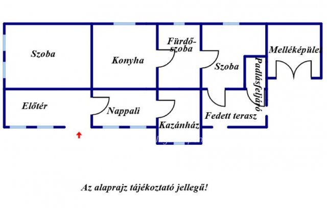 Eladó családi ház, Ambrózfalván 7.99 M Ft, 3 szobás