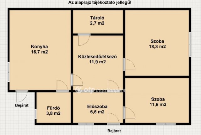 Eladó családi ház, Kónyon 29.99 M Ft, 2 szobás