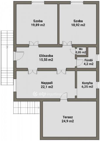 Eladó családi ház, Szabolcsbákán 19.9 M Ft, 2+1 szobás