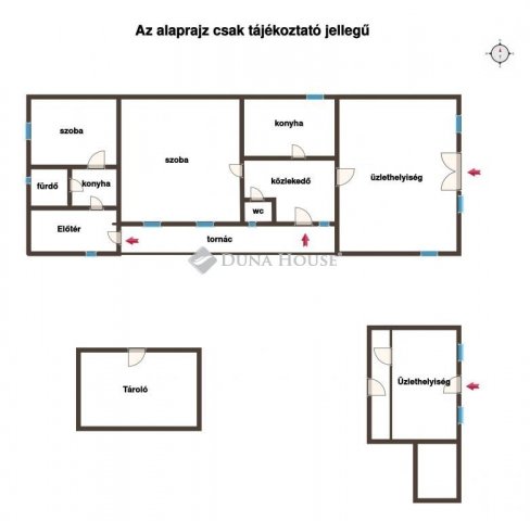 Eladó családi ház, Sárbogárdon 21.5 M Ft, 2 szobás
