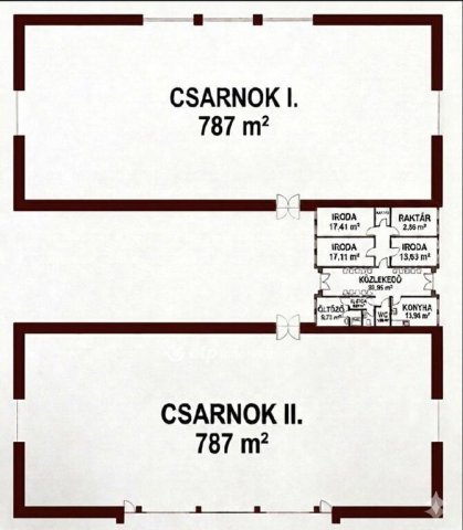 Kiadó ipari ingatlan, Debrecenben 3600 E Ft / hó