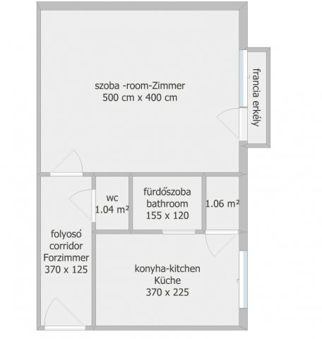 Eladó téglalakás, Salgótarjánban 15 M Ft, 1 szobás