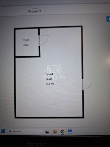 Eladó téglalakás, Budapesten, XIII. kerületben 21 M Ft, 1 szobás