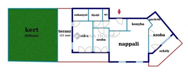 Eladó téglalakás, Budapesten, XIII. kerületben 213 M Ft