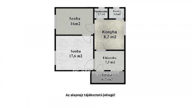 Eladó családi ház, Nádudvaron 25 M Ft, 2+1 szobás