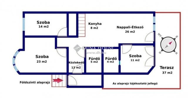 Eladó családi ház, Budapesten, II. kerületben 349 M Ft, 9 szobás