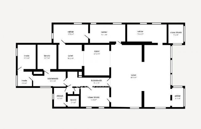 Eladó üzlethelyiség, Szerencsen 49.9 M Ft / költözzbe.hu