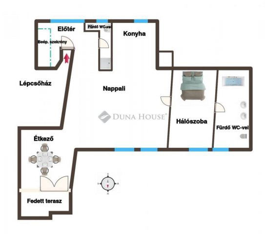 Eladó téglalakás, II. kerületben, Szép Juhászné úton