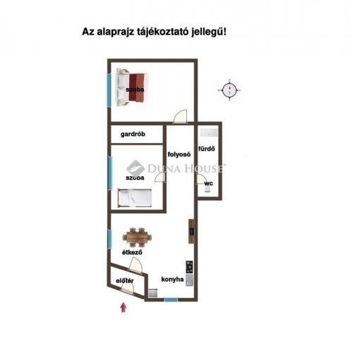 Eladó téglalakás, Budapesten, XX. kerületben 59 M Ft, 2 szobás