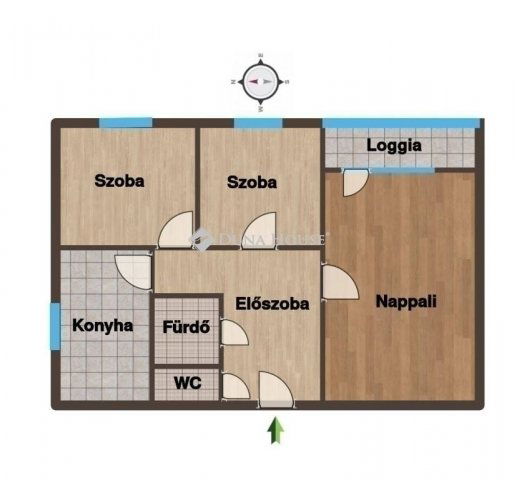 Eladó panellakás, Budapesten, XI. kerületben 83.5 M Ft, 3 szobás