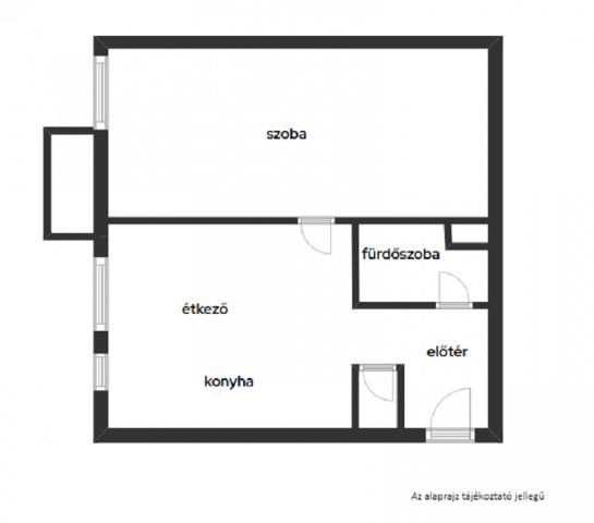 Eladó téglalakás, Miskolcon 19.9 M Ft, 1 szobás