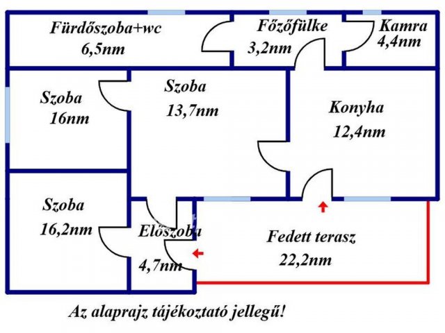 Eladó családi ház, Hatvanban 42 M Ft, 3 szobás