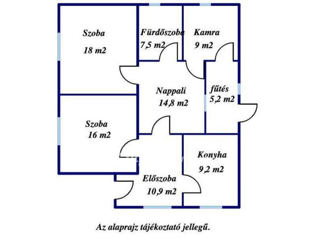 Eladó családi ház, Dévaványán 13 M Ft, 3 szobás