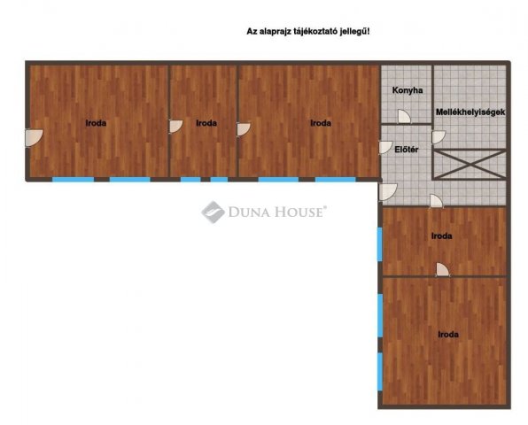 Kiadó iroda, Budapesten, IV. kerületben 303 E Ft / hó