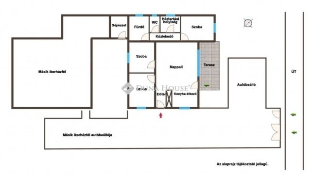 Eladó ikerház, Dunavarsányban 98 M Ft, 4 szobás