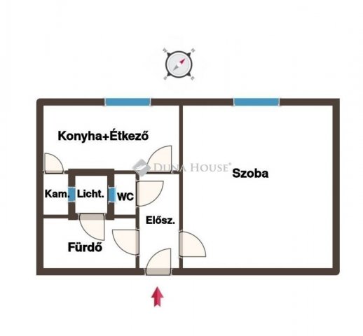 Eladó téglalakás, Budapesten, XX. kerületben 42.9 M Ft, 1 szobás