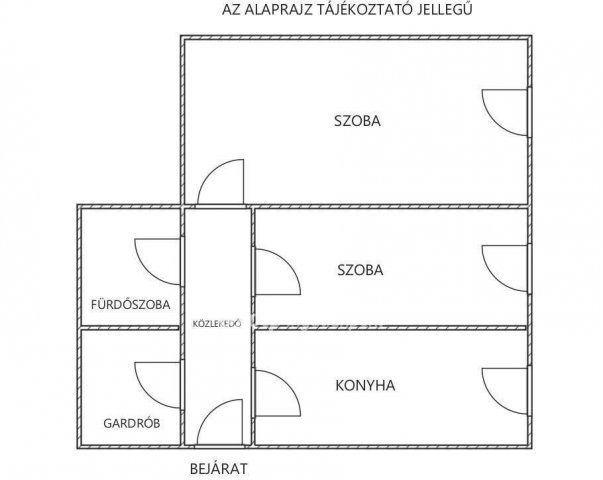 Eladó téglalakás, Bátonyterenyén 9.9 M Ft, 1+1 szobás