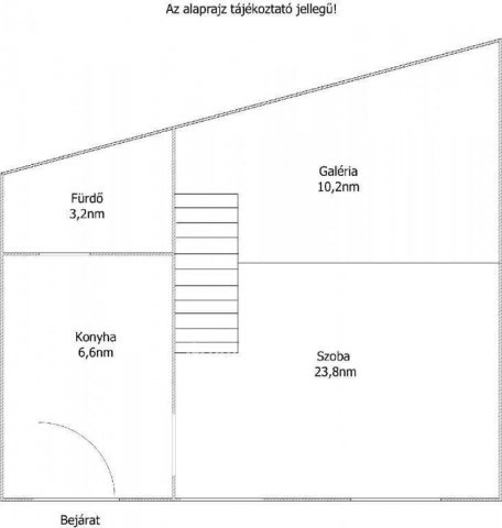 Eladó téglalakás, Budapesten, IX. kerületben 56.9 M Ft, 1 szobás