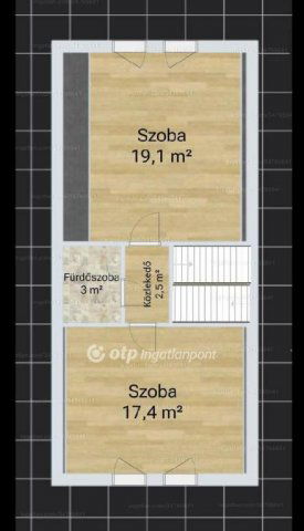 Eladó családi ház, Hajdúsámsonon 66.9 M Ft, 3 szobás