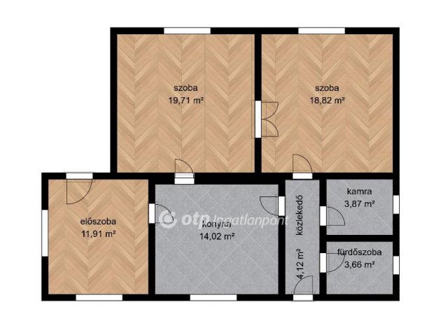 Eladó családi ház, Mezőkovácsházán 12.5 M Ft, 2 szobás