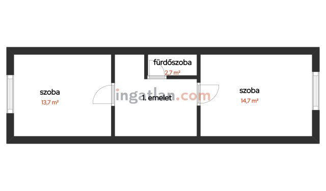 Eladó családi ház, Nemesnádudvaron 26 M Ft, 5 szobás