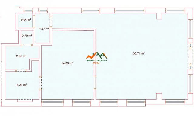 Eladó üzlethelyiség, Szigetszentmiklóson 50 M Ft