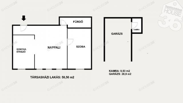 Eladó téglalakás, Kecskeméten 65 M Ft, 2 szobás