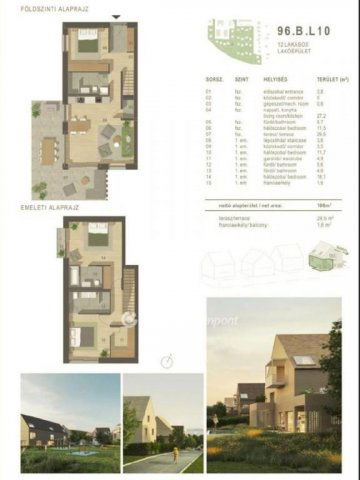 Eladó téglalakás, Balatonfüreden 195 M Ft, 4 szobás