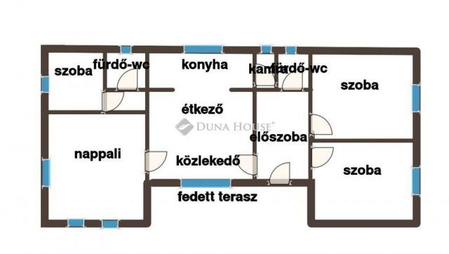 Eladó családi ház, Pécsett, Kis utcában 84.9 M Ft, 4 szobás