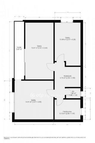 Eladó téglalakás, Mezőkövesden 39.9 M Ft, 4 szobás