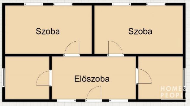 Eladó családi ház, Szatymazon 46.99 M Ft, 2 szobás